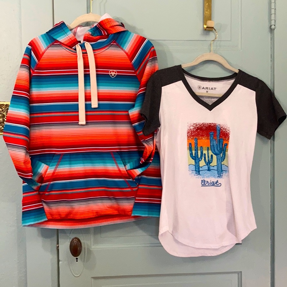 Ariat Conquest Hoodie with Tee M